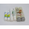 free sampling clear plastic round tube